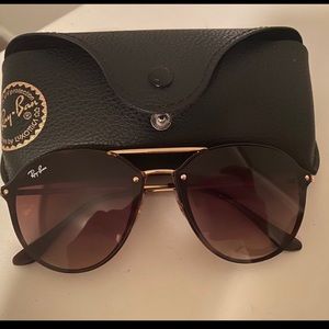 Rayban blaze double bridge tortoise
